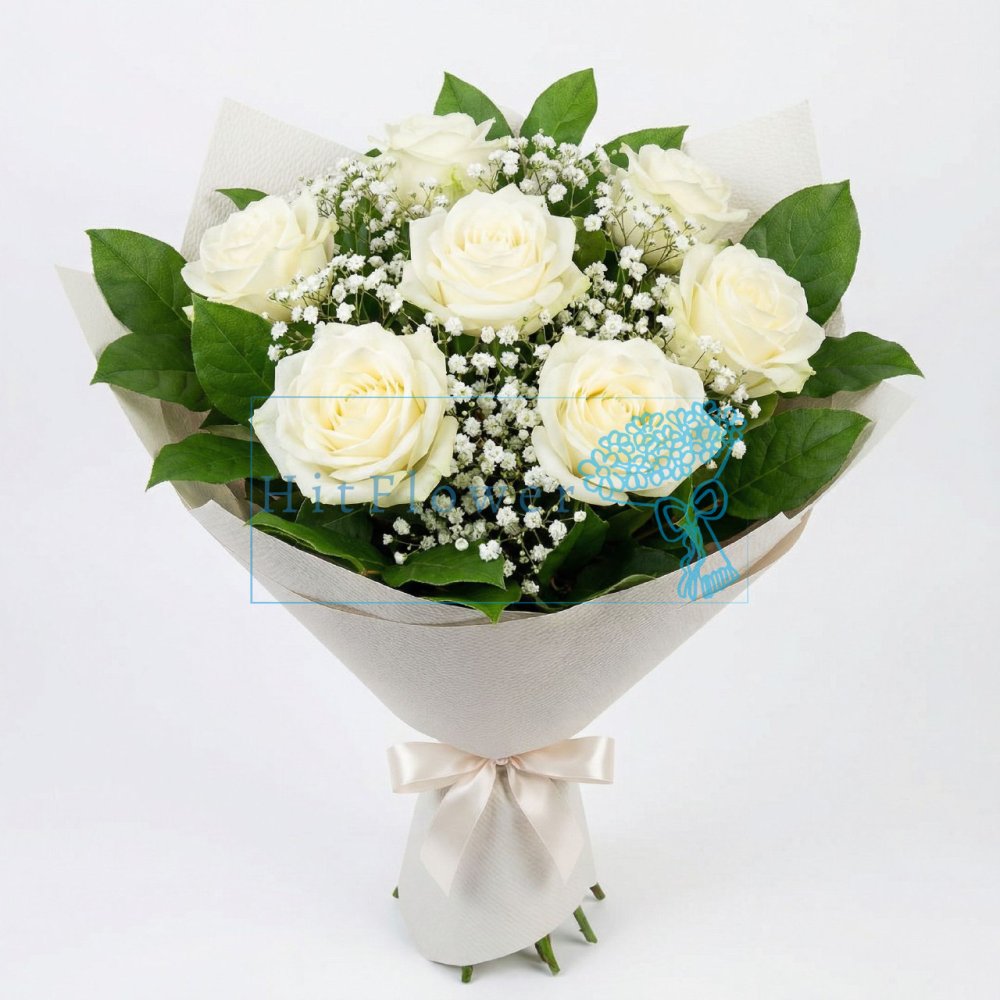 Букет роз Лепестки радости